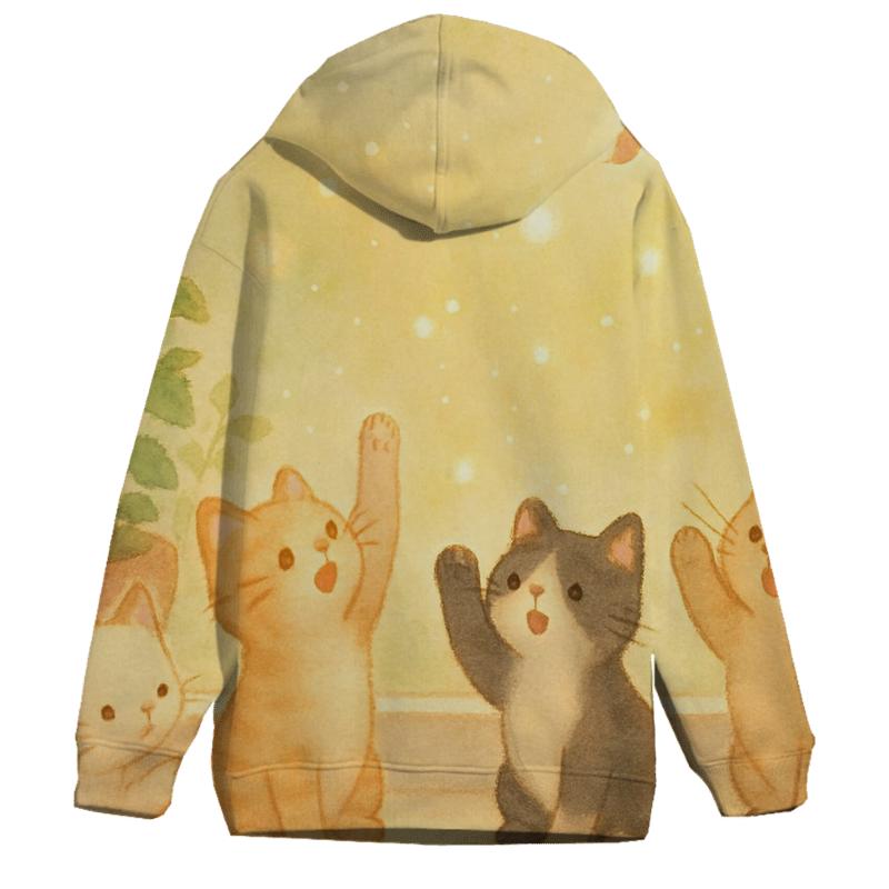 Sunbeam Window Herb Cats custom hoodies