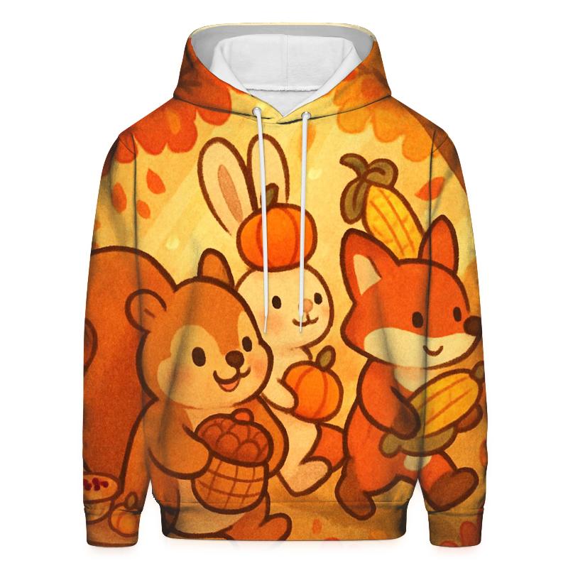 Woodland Friends Harvest Parade hoodie trends