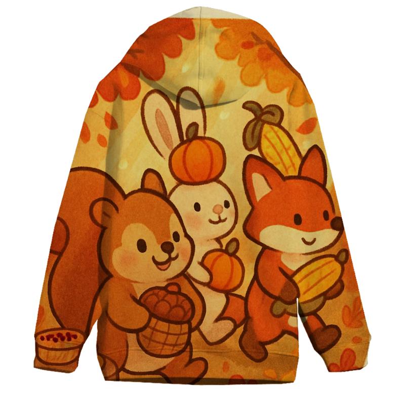 Woodland Friends Harvest Parade hoodie trends