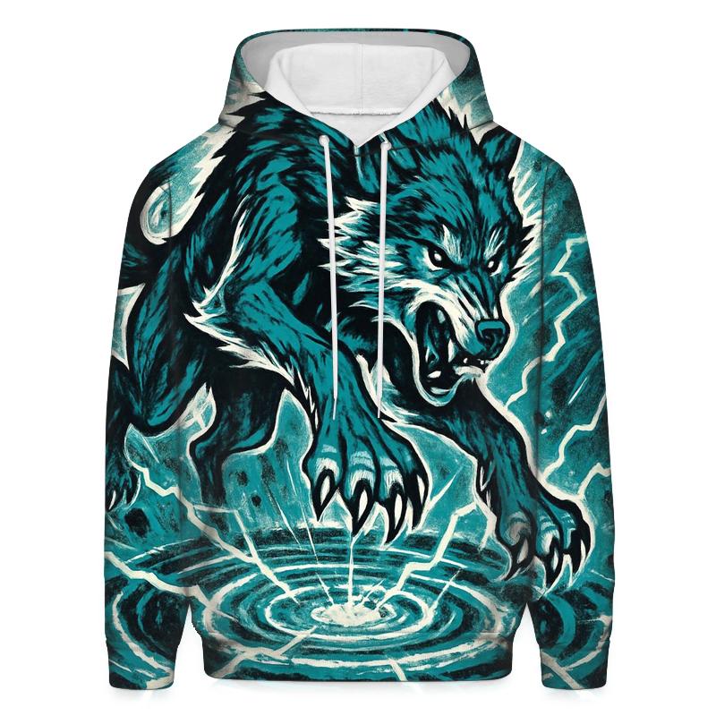 Storm Drum Alpha embroidered hoodies