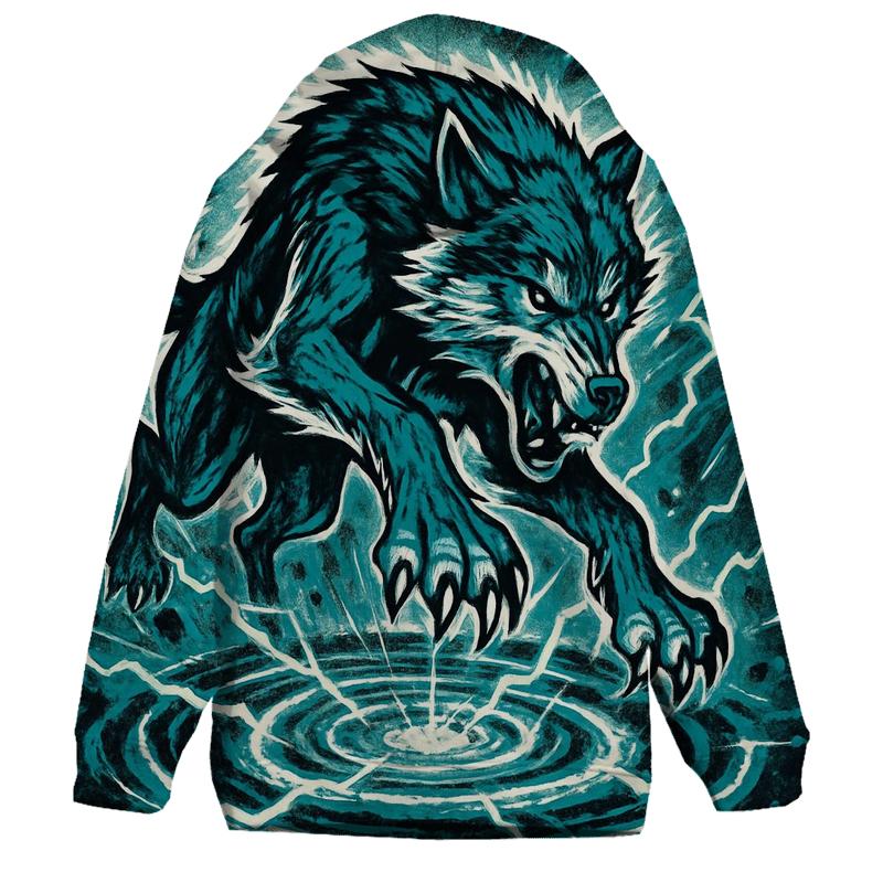 Storm Drum Alpha embroidered hoodies