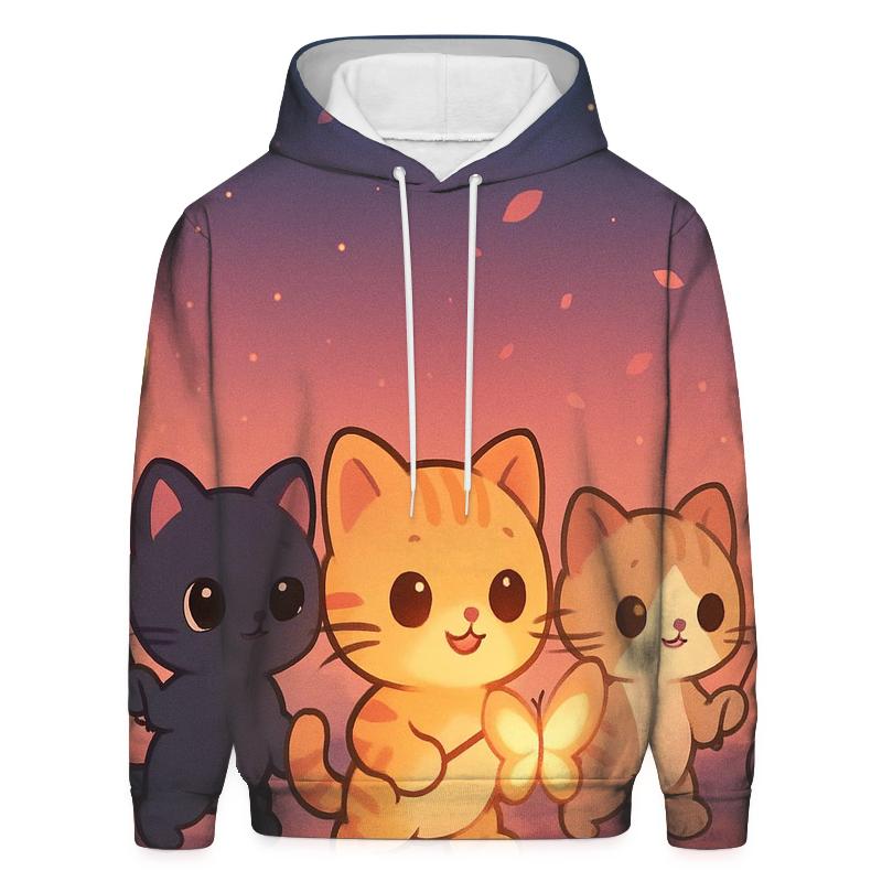 Butterfly Lantern Kitten Parade hoodies fashion