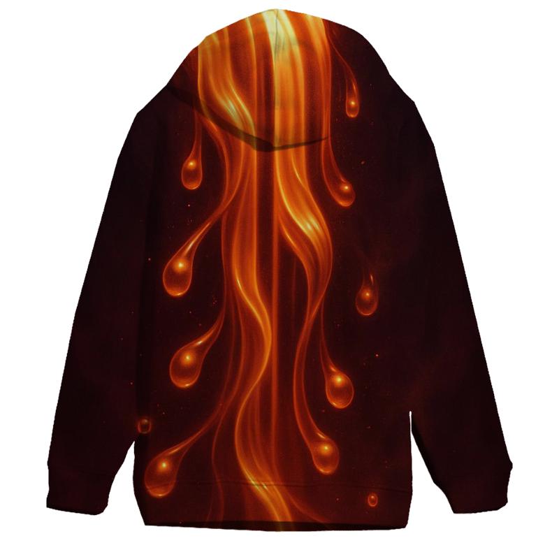 Golden Ember Cascade hoodie designs