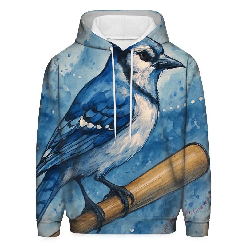 Blue Jays Moonlit Bat Perch heavyweight hoodies