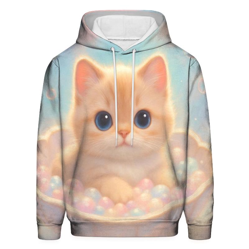 Rainbow Mist Bubble Bath Cat hoodie trends