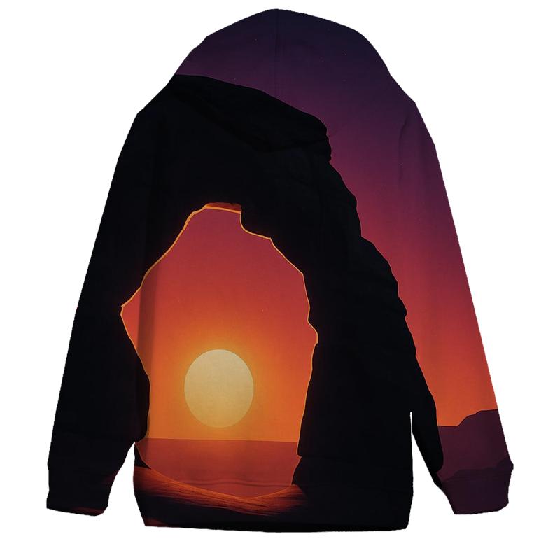 Obsidian Arch Horizon designer hoodies