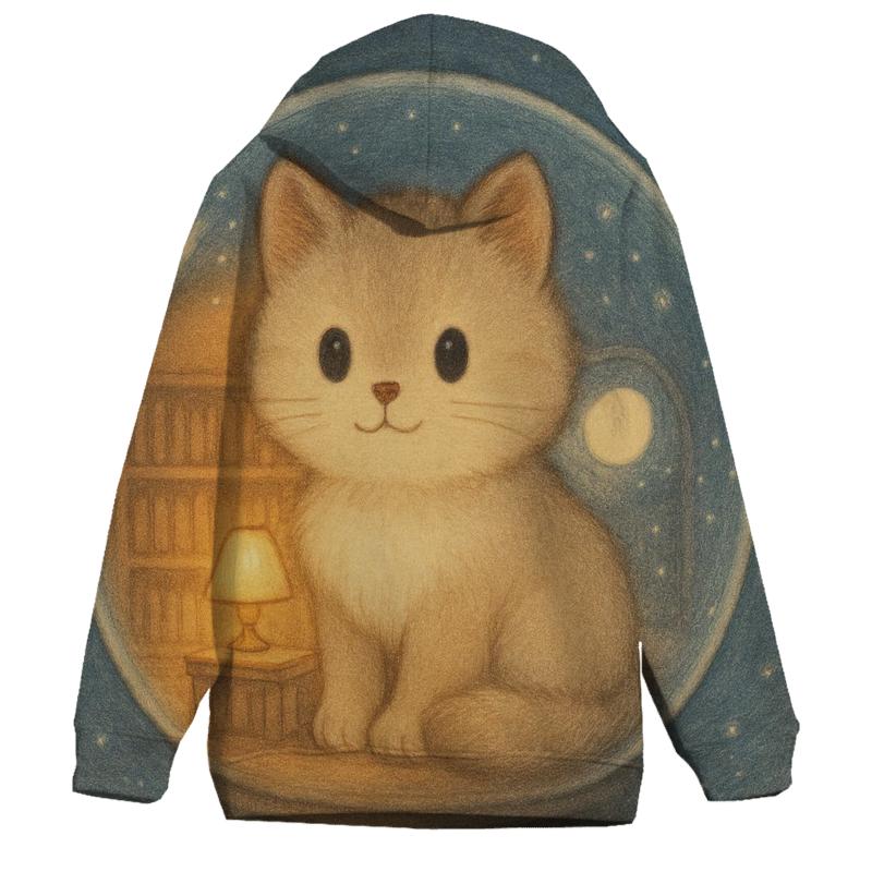 Snowglobe Library Kitten Dream hoodies fashion