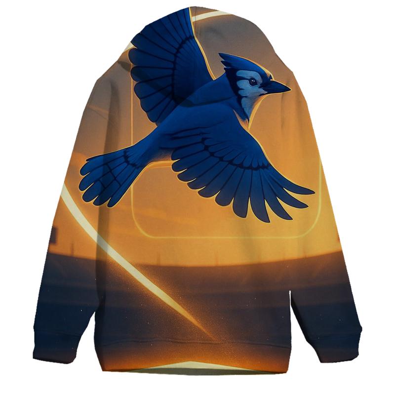 Blue Jays Solar Sunset Homeplate hoodies fashion
