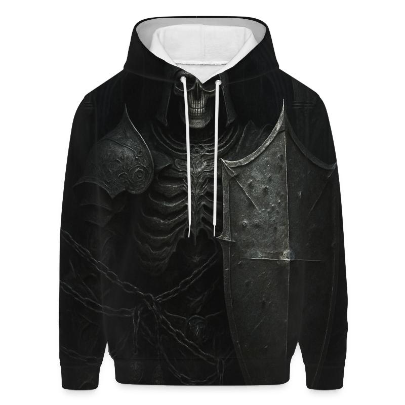 Chained Sentinel Of The Abyss Gate zip-up hoodies