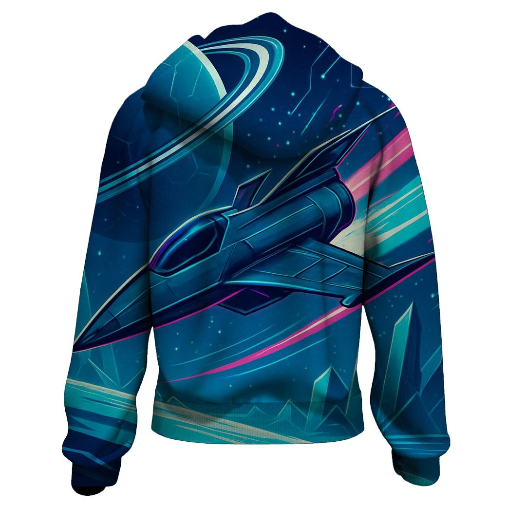 Aurora Engine Over The Ice Moon hoodie designs