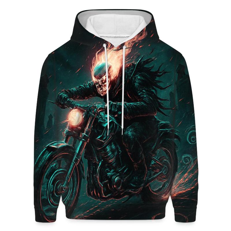 Specter Rider On The Ash Highway graphic hoodies