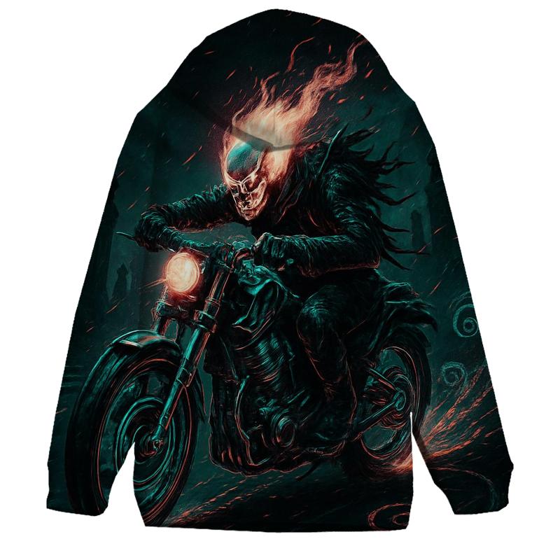Specter Rider On The Ash Highway graphic hoodies