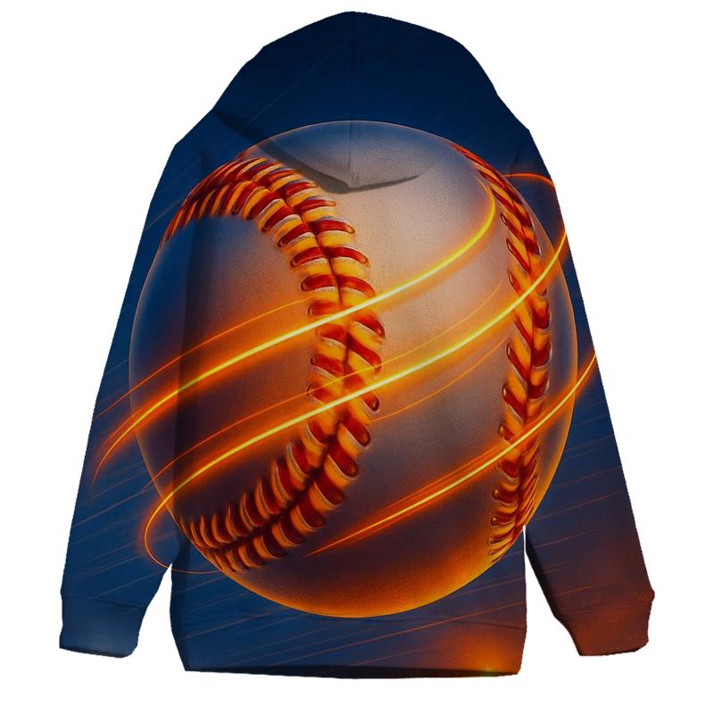 Sunset Seam Spiral Orbit embroidered hoodies