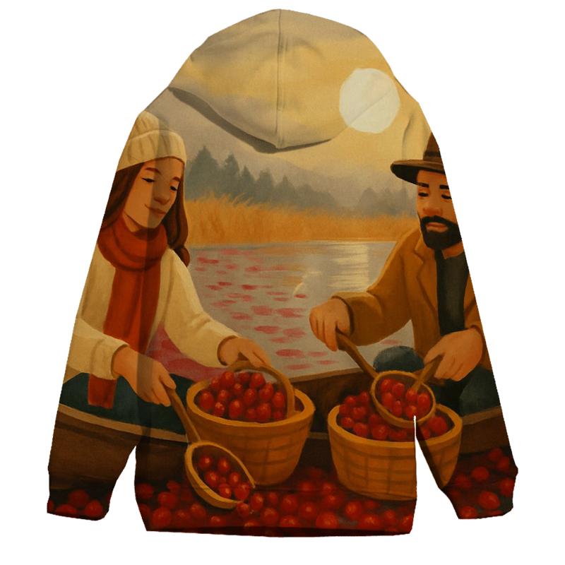 Cranberry Bog Canoe Gathering zip-up hoodies