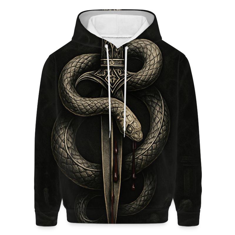 Dagger And Serpent Of The Night Oath lightweight hoodies