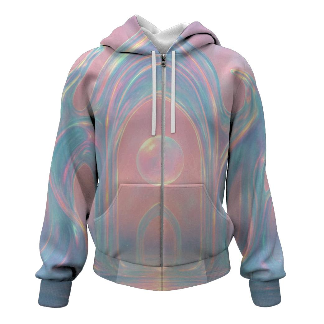 Prismatic Tidal Cathedral hoodie trends