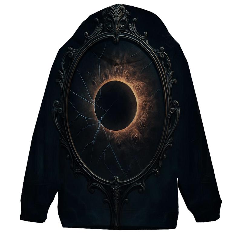 Mirror Of The Wailing Eclipse embroidered hoodies