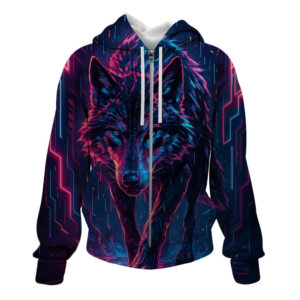 Circuit Rain Night Prowler zip-up hoodies