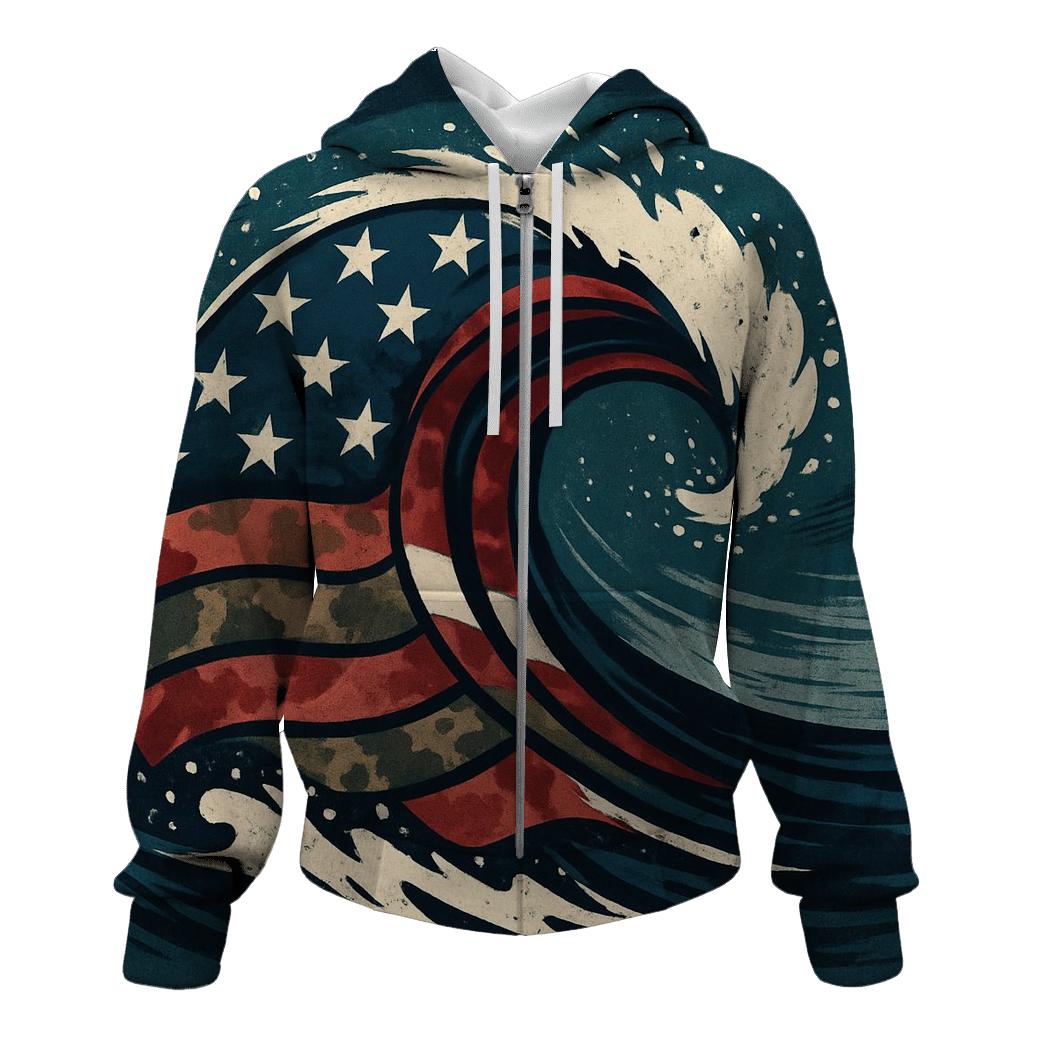 Camouflage Coast Guard Surge hoodie designs