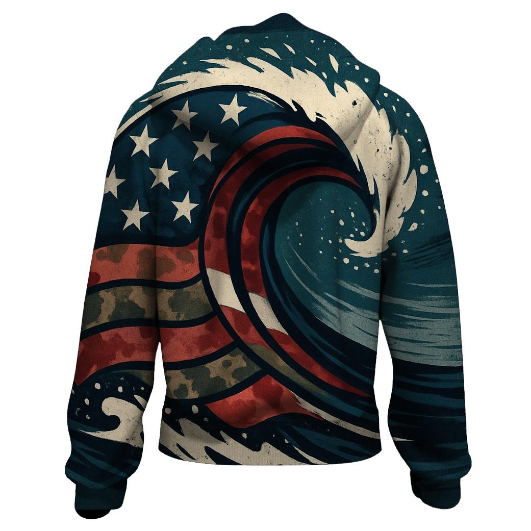 Camouflage Coast Guard Surge hoodie designs
