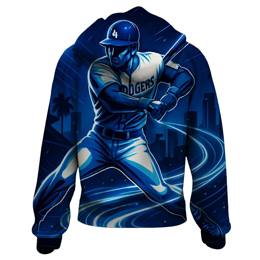 Electric Basepath Afterimage lightweight hoodies