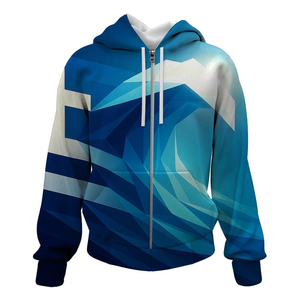 Greece Marble Wave Geometry hoodies fashion