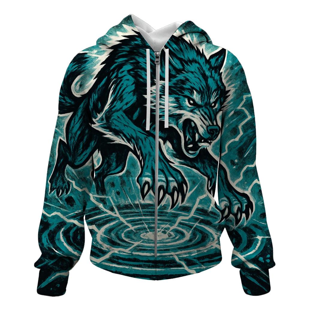 Storm Drum Alpha printed hoodies