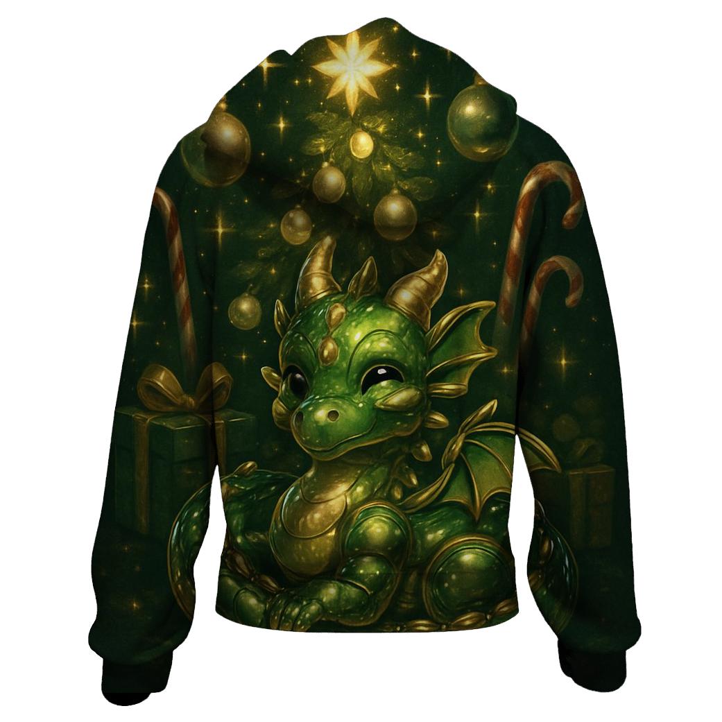 Ornament Dragon Guarding The Tree custom hoodies
