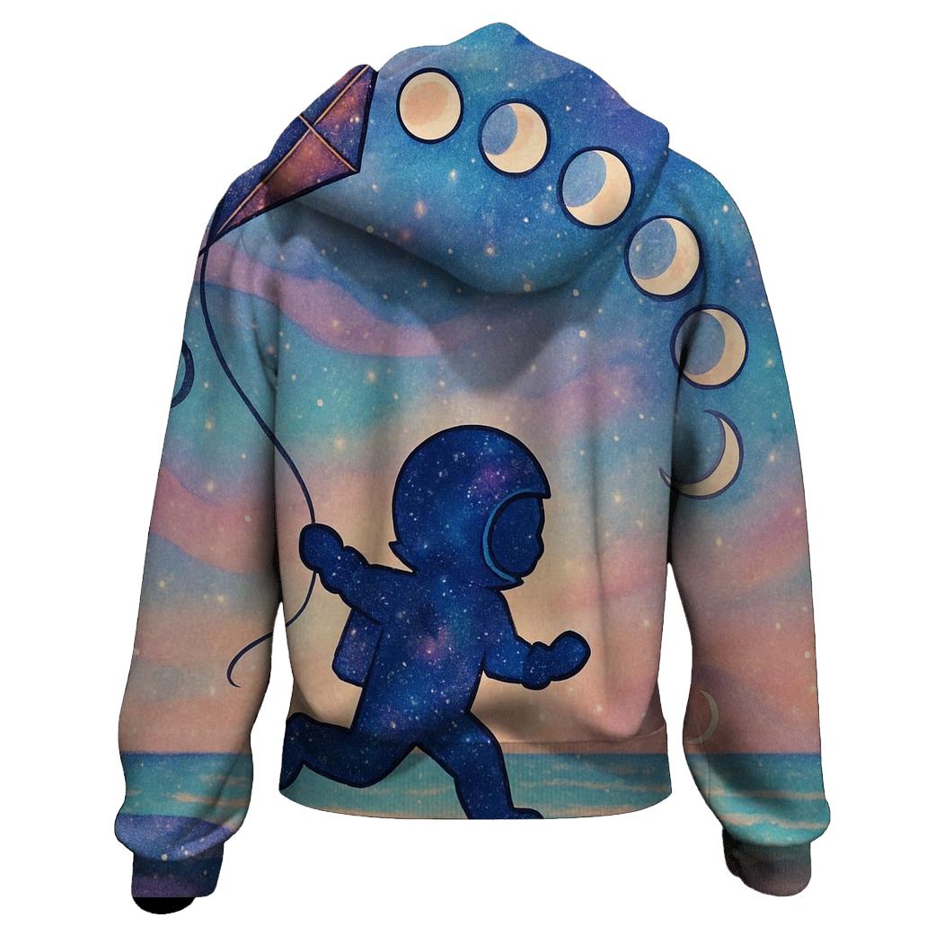 Moon Phase Kite Festival designer hoodies