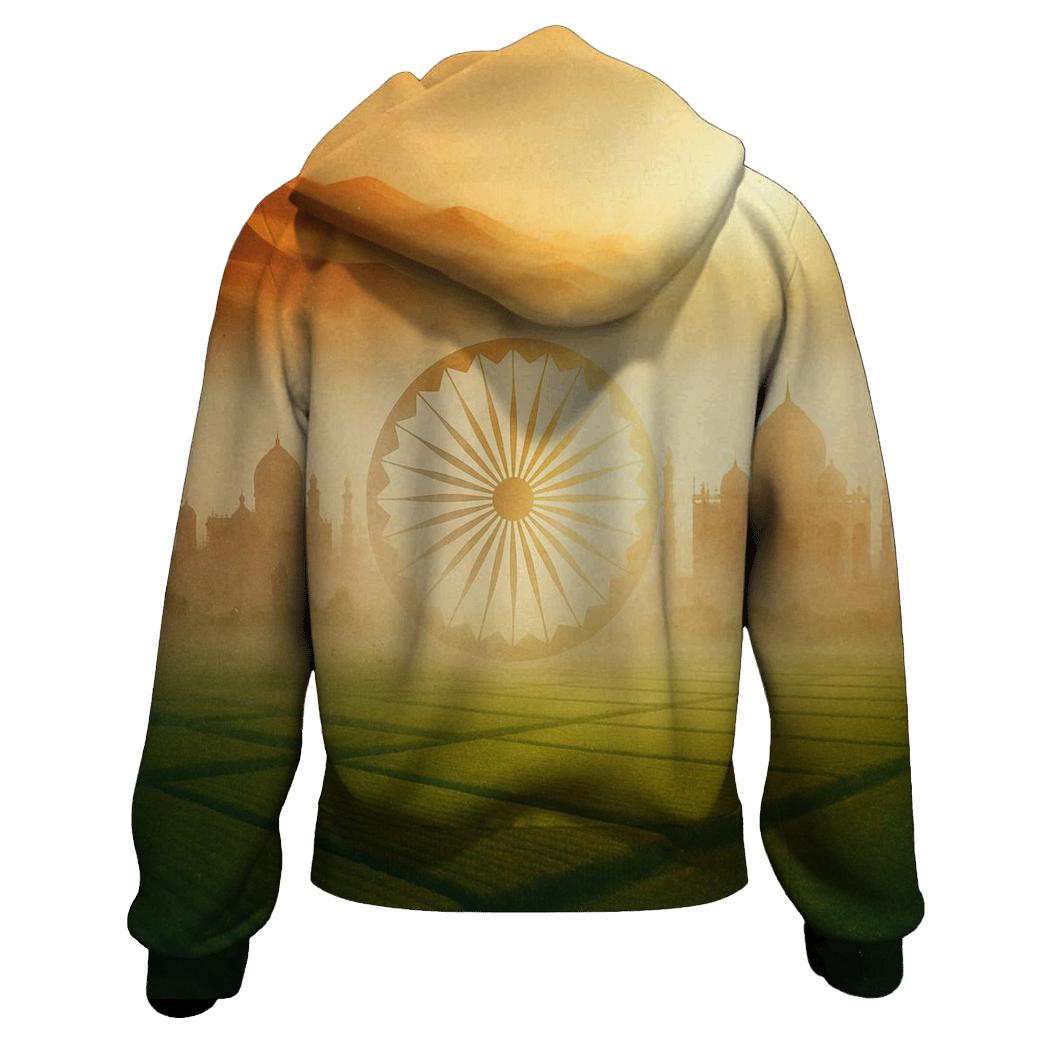 India Desert Mirage Double Exposure heavyweight hoodies
