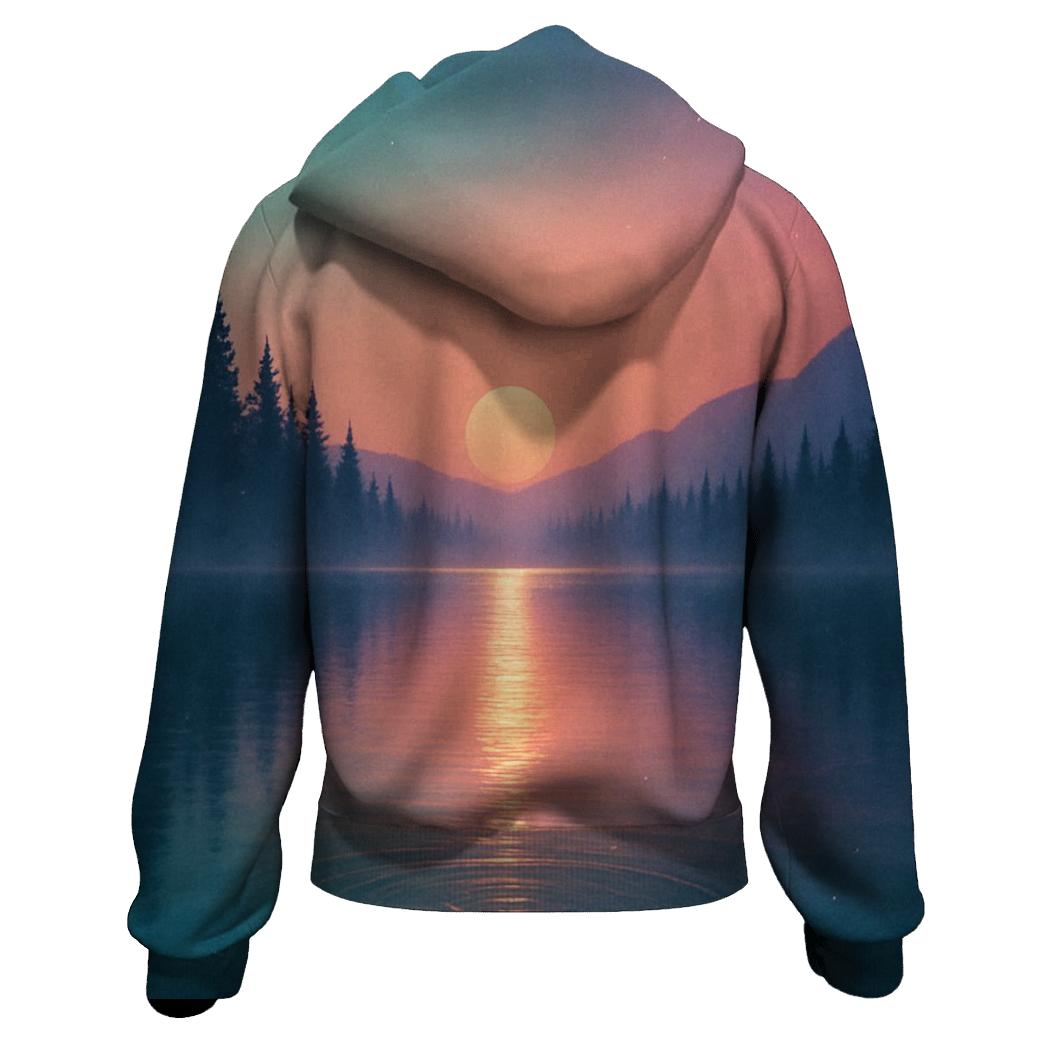 Aurora Of The Quiet Lake hoodies fashion