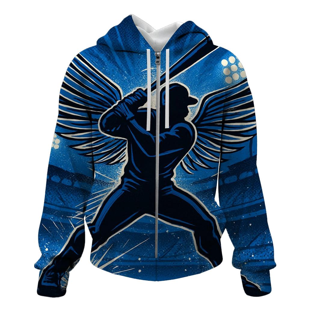 Floodlight Winged Batter hoodie styles
