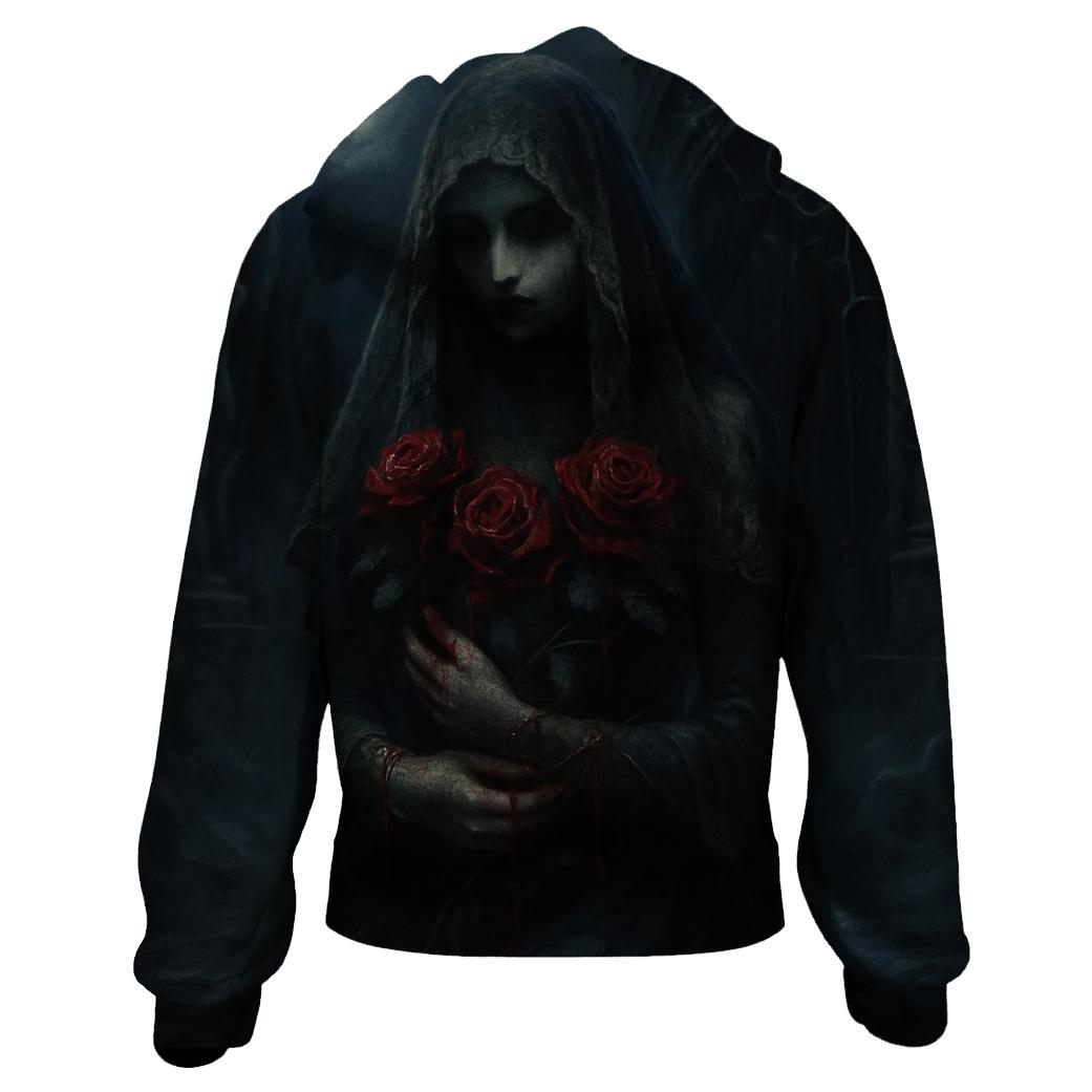 Bride Of The Black Thorn Bloom graphic hoodies
