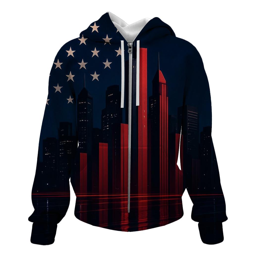 Cityline Flag Fusion pullover hoodies