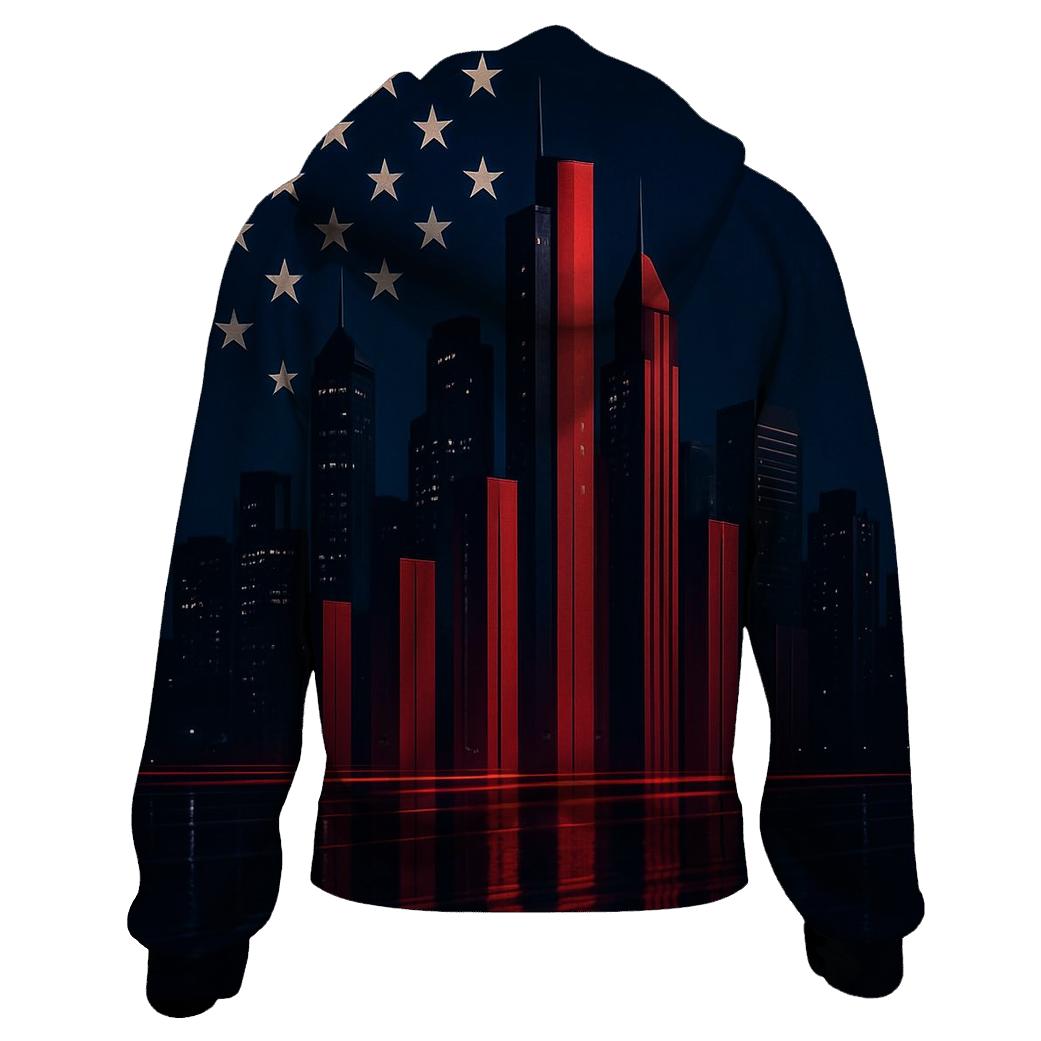 Cityline Flag Fusion pullover hoodies