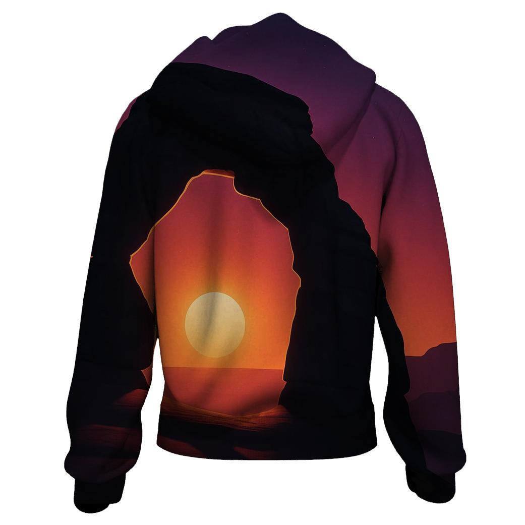 Obsidian Arch Horizon hoodie styles