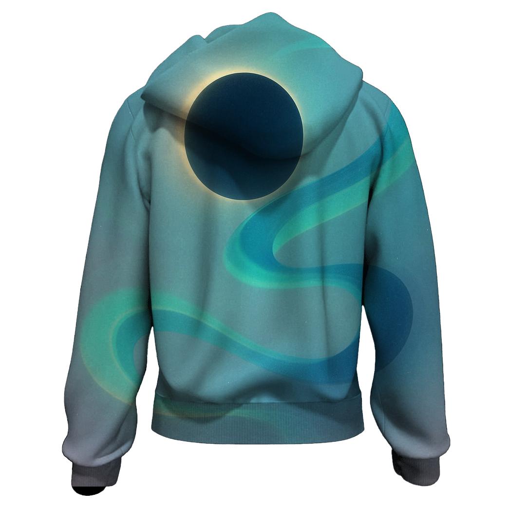 Mint Eclipse Ribbon Kite hoodie designs