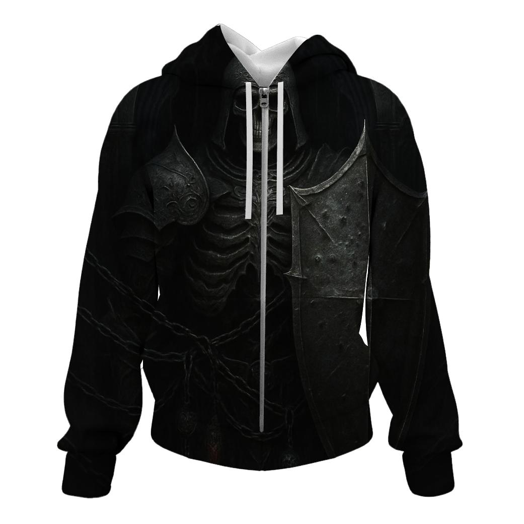Chained Sentinel Of The Abyss Gate custom hoodies