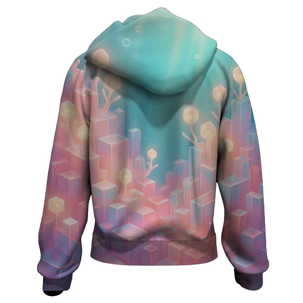 Rose Quartz Data Reef premium hoodies