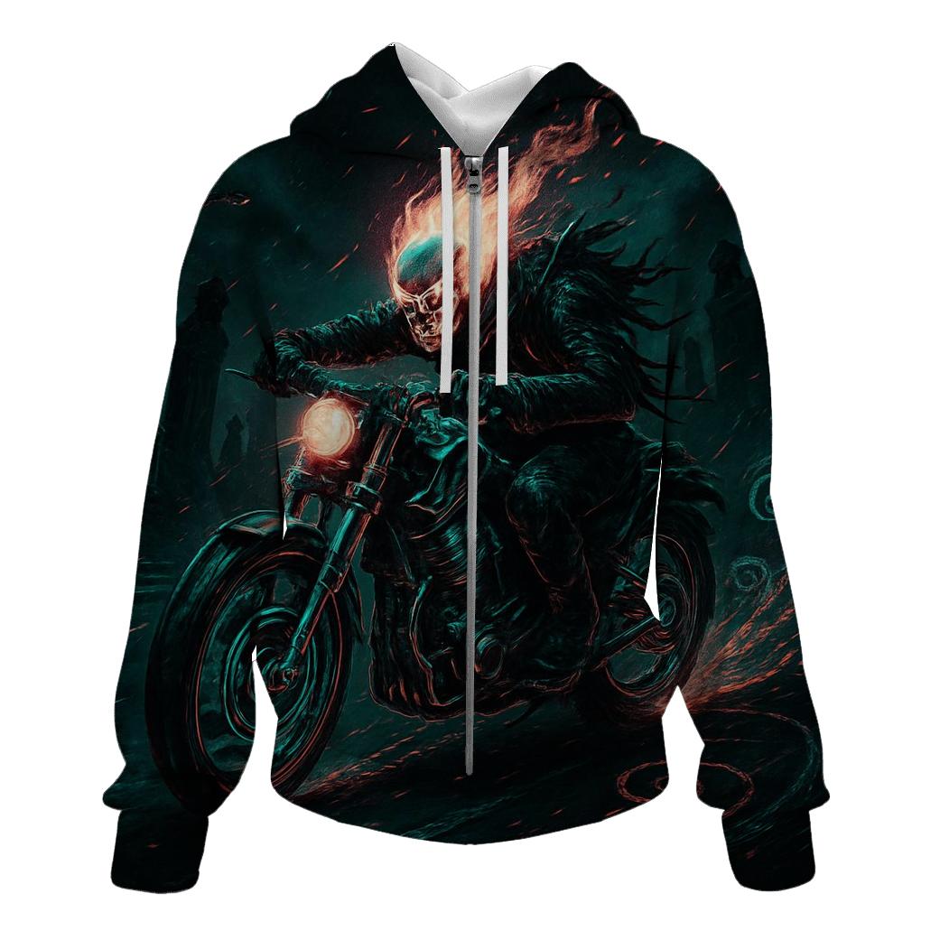 Specter Rider On The Ash Highway designer hoodies