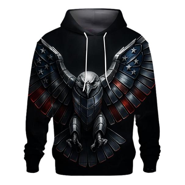 Eagle Of Molten Chrome zip-up hoodies