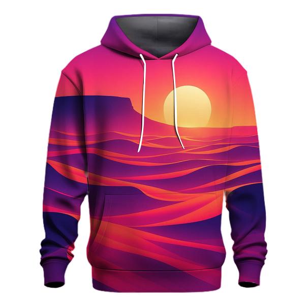 Neon Dune Sundown hoodie trends