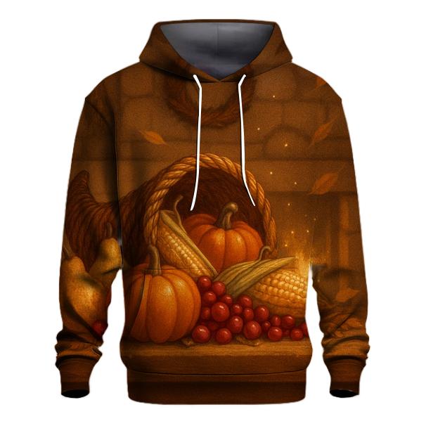 Candlelit Cornucopia Hearth hoodies fashion