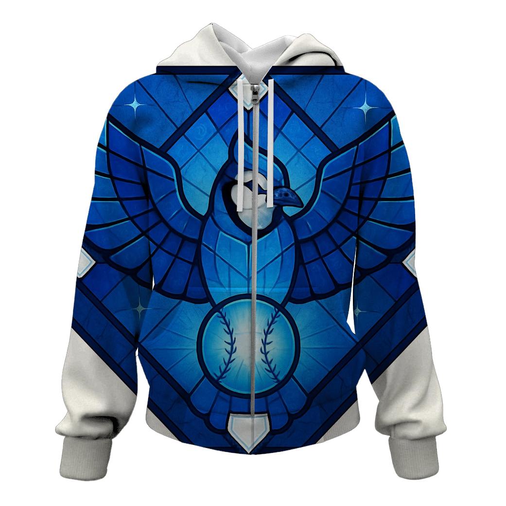 Blue Jays Radiant Wing Diamond custom hoodies