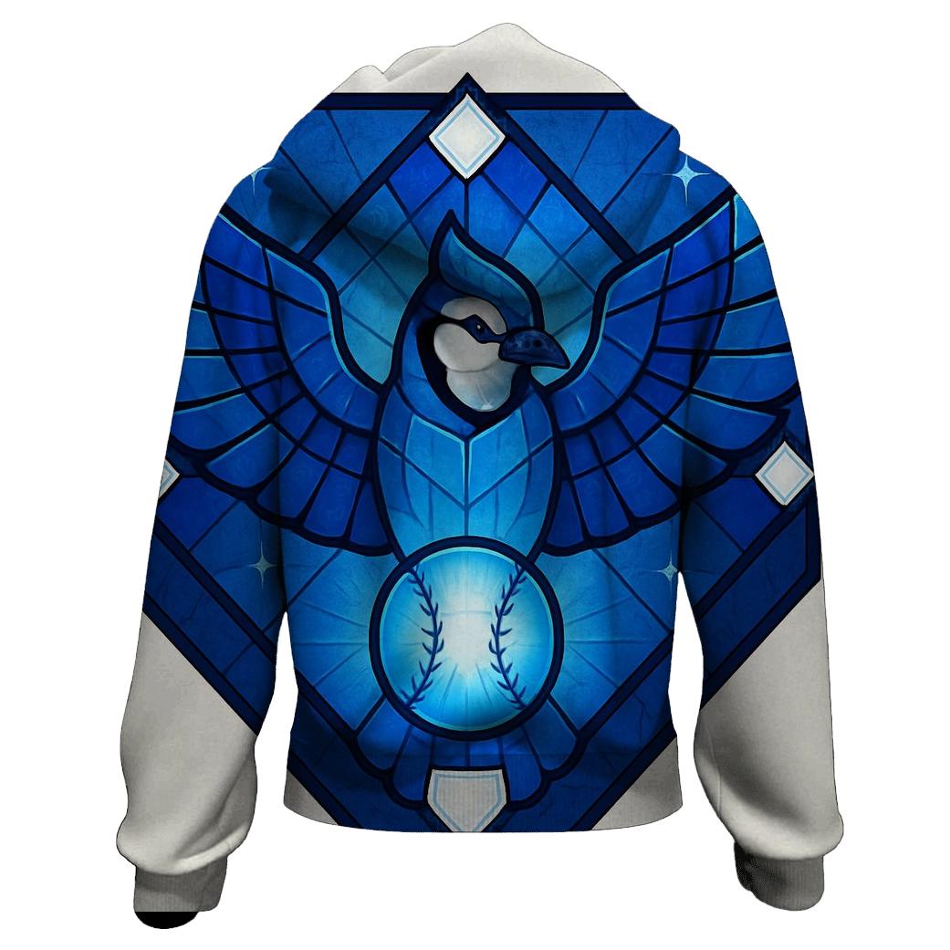 Blue Jays Radiant Wing Diamond custom hoodies