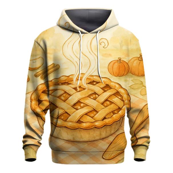 Autumn Orchard Pie Steam Spiral hoodie designs