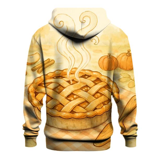 Autumn Orchard Pie Steam Spiral hoodie designs