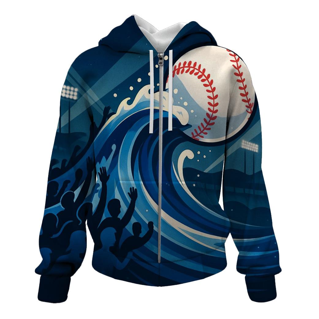 Midnight Rally Wave hoodies fashion