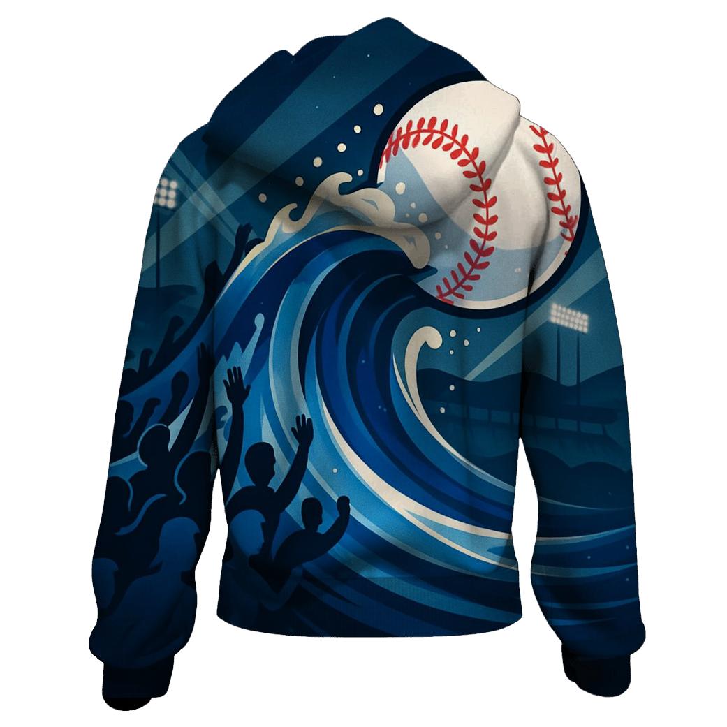 Midnight Rally Wave hoodies fashion