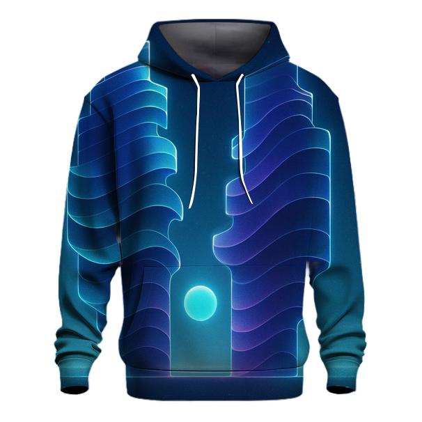 Indigo Soundwave Monoliths hoodie designs